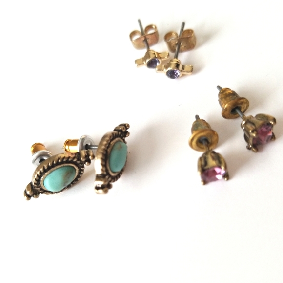 Free People Tiny Stud Earring Set - Picture 2 of 3
